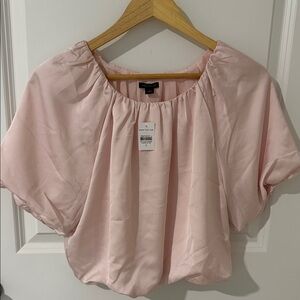 Ann Taylor Blush Pink Blouse